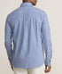 Vineyard Vines M LS Skysail Gingham Performance Cotton Shirt BLUE BAY