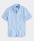 Vineyard Vines M SS Surfside Linen Shirt JAKE BLUE