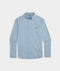 Vineyard Vines M LS Topsail Gingham LW OTG Shirt AQUA HAZE