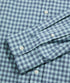 Vineyard Vines M LS Topsail Gingham LW OTG Shirt AQUA HAZE