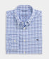 Vineyard Vines M LS Forepeak Tattersall LW Performance Shirt JAKE BLUE