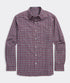 Vineyard Vines M LS Kendrick Check Twill Shirt CRIMSON