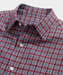Vineyard Vines M LS Kendrick Check Twill Shirt CRIMSON