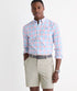 Vineyard Vines M LS Mangrove Tattersall TOUCAN