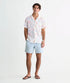 Vineyard Vines M SS Linen Cabana Shirt WHITE CAP