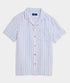 Vineyard Vines M SS Cabana Textured Shirt JAKE BLUE