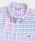 Vineyard Vines M LS Bomb Pop Tattersall LIGHTHOUSE RED