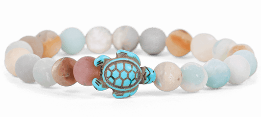 Fahlo Sea Turtle Journey Bracelet SKY STONE