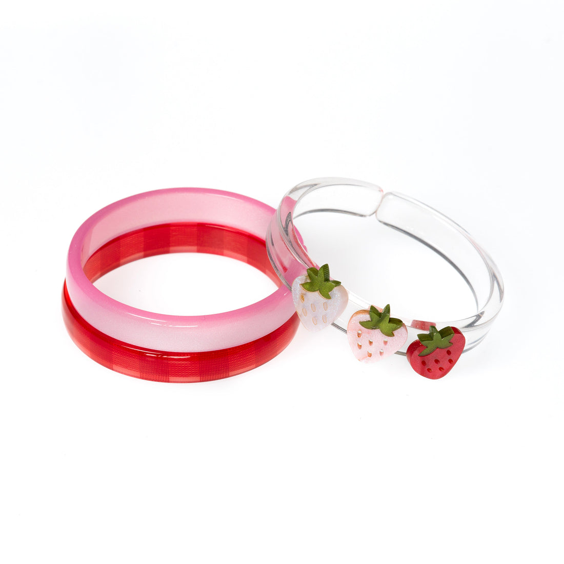 Lilies & Roses Strawberry Pink Shades Bangles