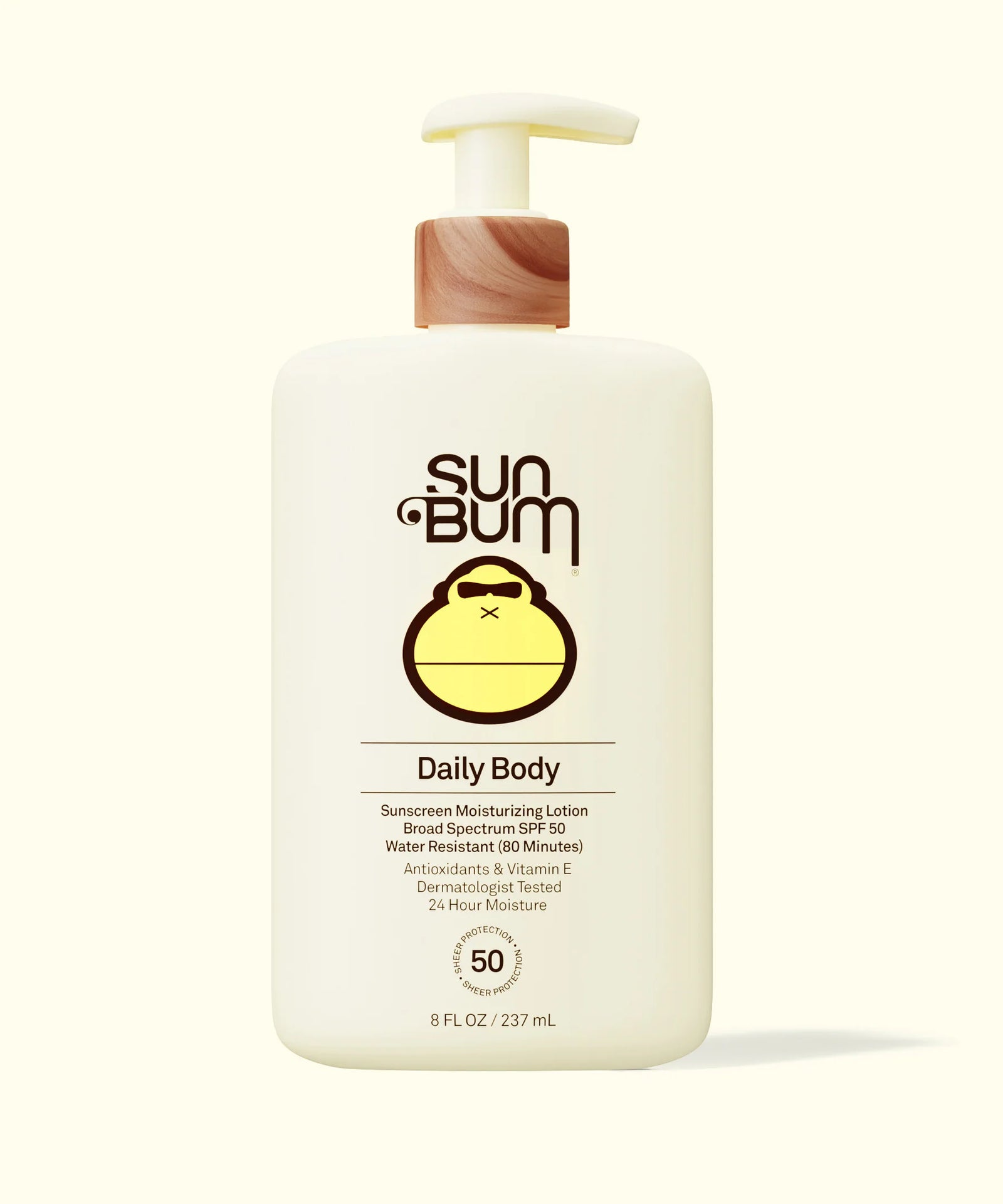 Sun Bum Daily Body Lotion SPF 50 8 FL Oz