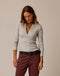 Carve Designs W Ever Henley HEATHER GREY
