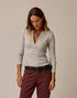 Carve Designs W Ever Henley HEATHER GREY