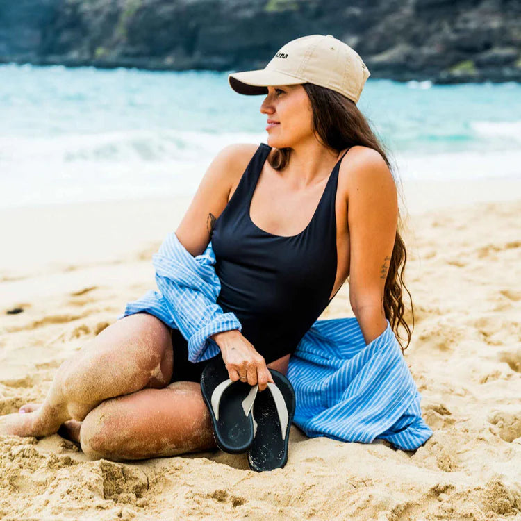 Olukai W 'Ohana ECRU / BLACK