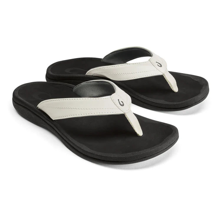 Olukai W Ohana BRIGHT WHITE / BLACK