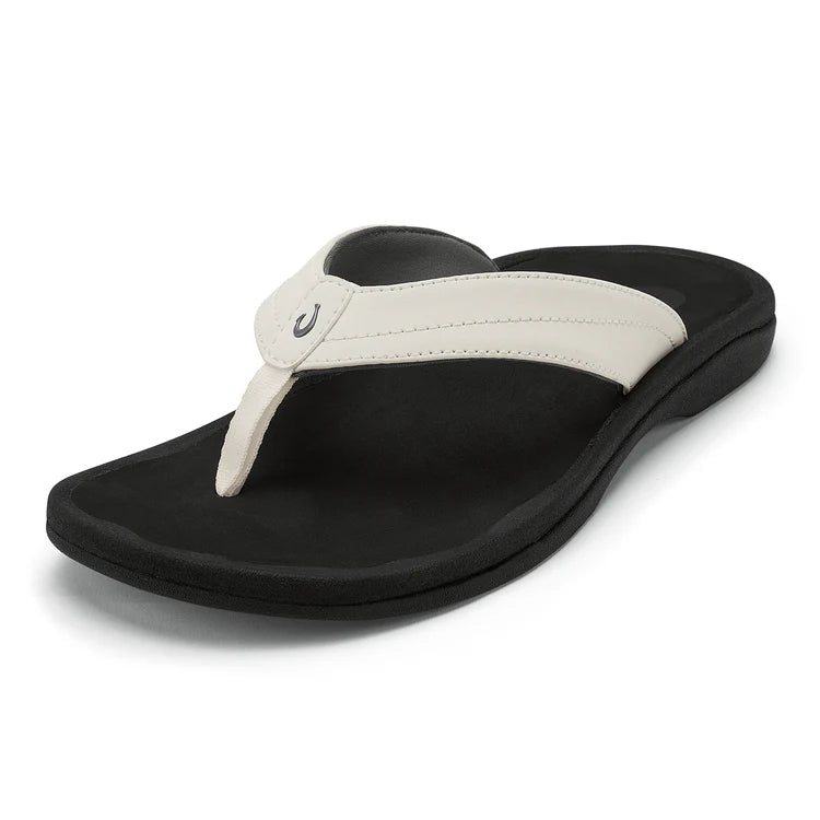 Olukai W Ohana BRIGHT WHITE / BLACK