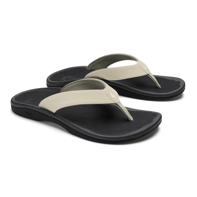 Olukai W 'Ohana ECRU / BLACK