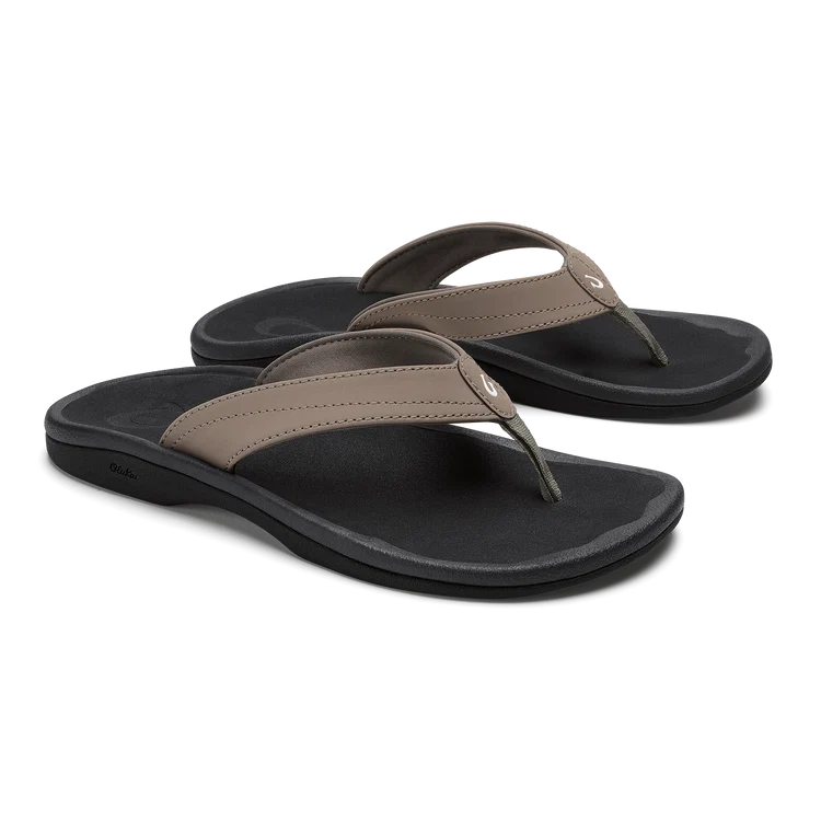 Olukai W Ohana WARM TAUPE / BLACK