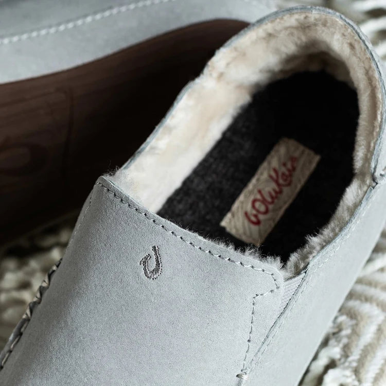 Olukai W Nohea Slipper PALE GREY / PALE GREY