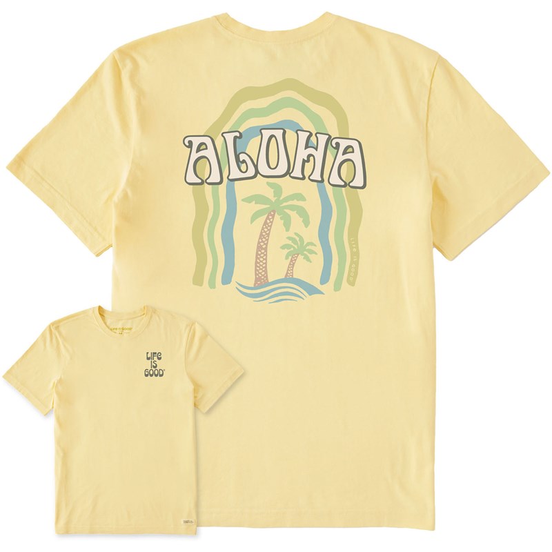 Life is Good M SS Crusher-Lite Groovy Aloha SANDY