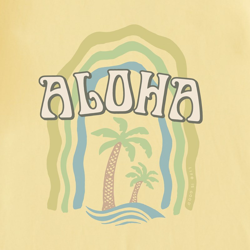 Life is Good M SS Crusher-Lite Groovy Aloha SANDY