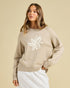Rhythm W Sanctuary Crew Neck Knit Jumper TAUPE