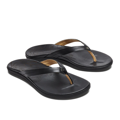 Olukai W Honu BLACK / BLACK