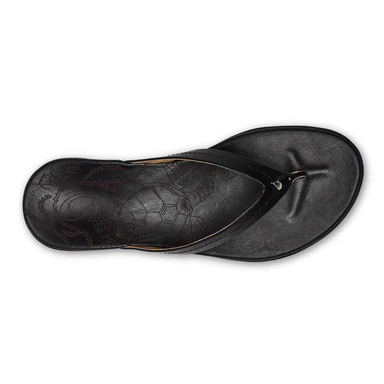 Olukai W Honu BLACK / BLACK