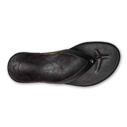 Olukai W Honu BLACK / BLACK