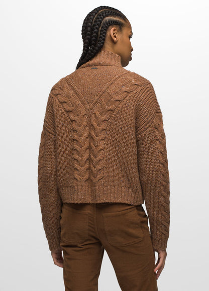 PrAna W Laurel Creek Sweater SEPIA