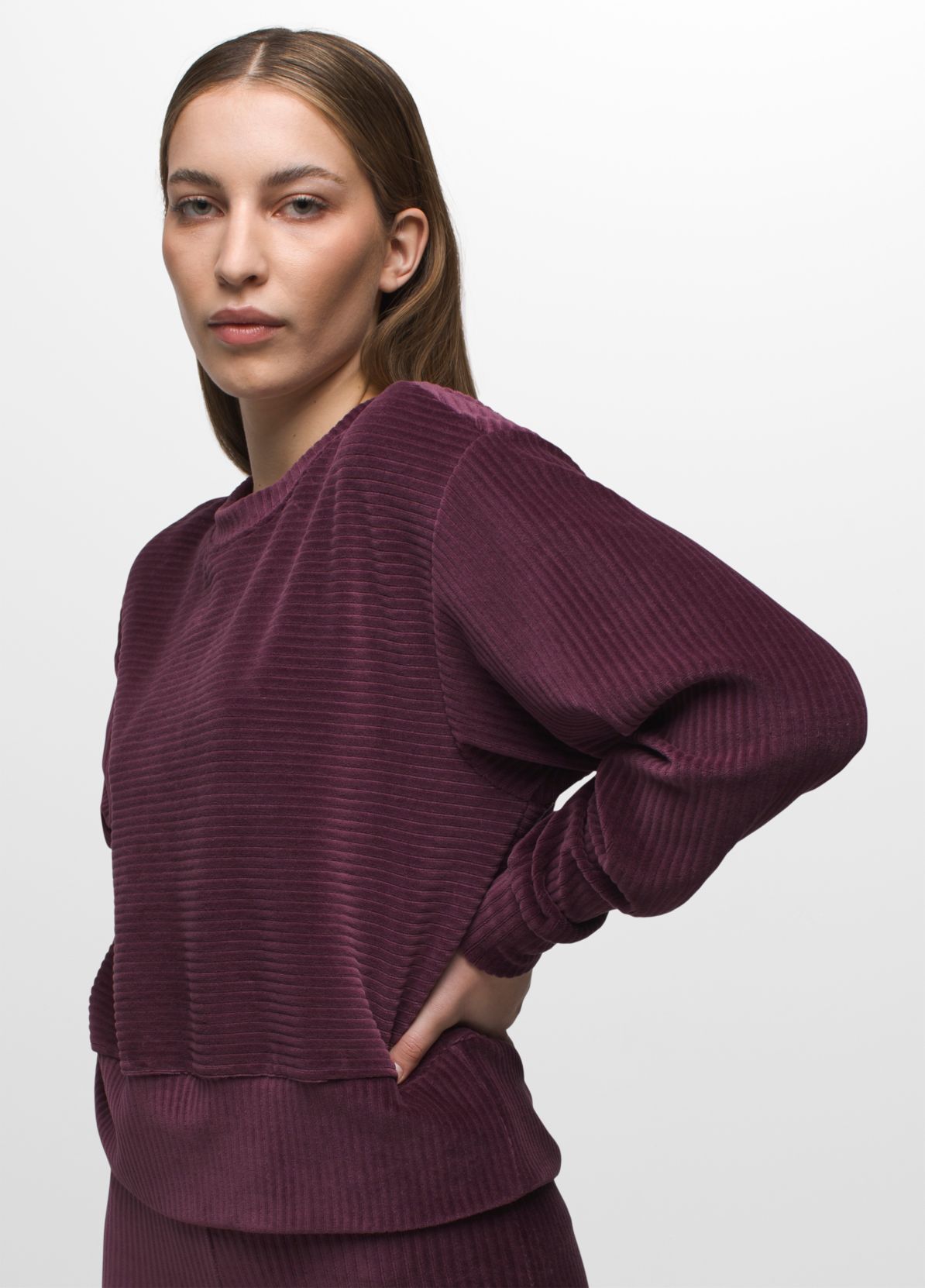 prAna W Escambia Pullover MULBERRY