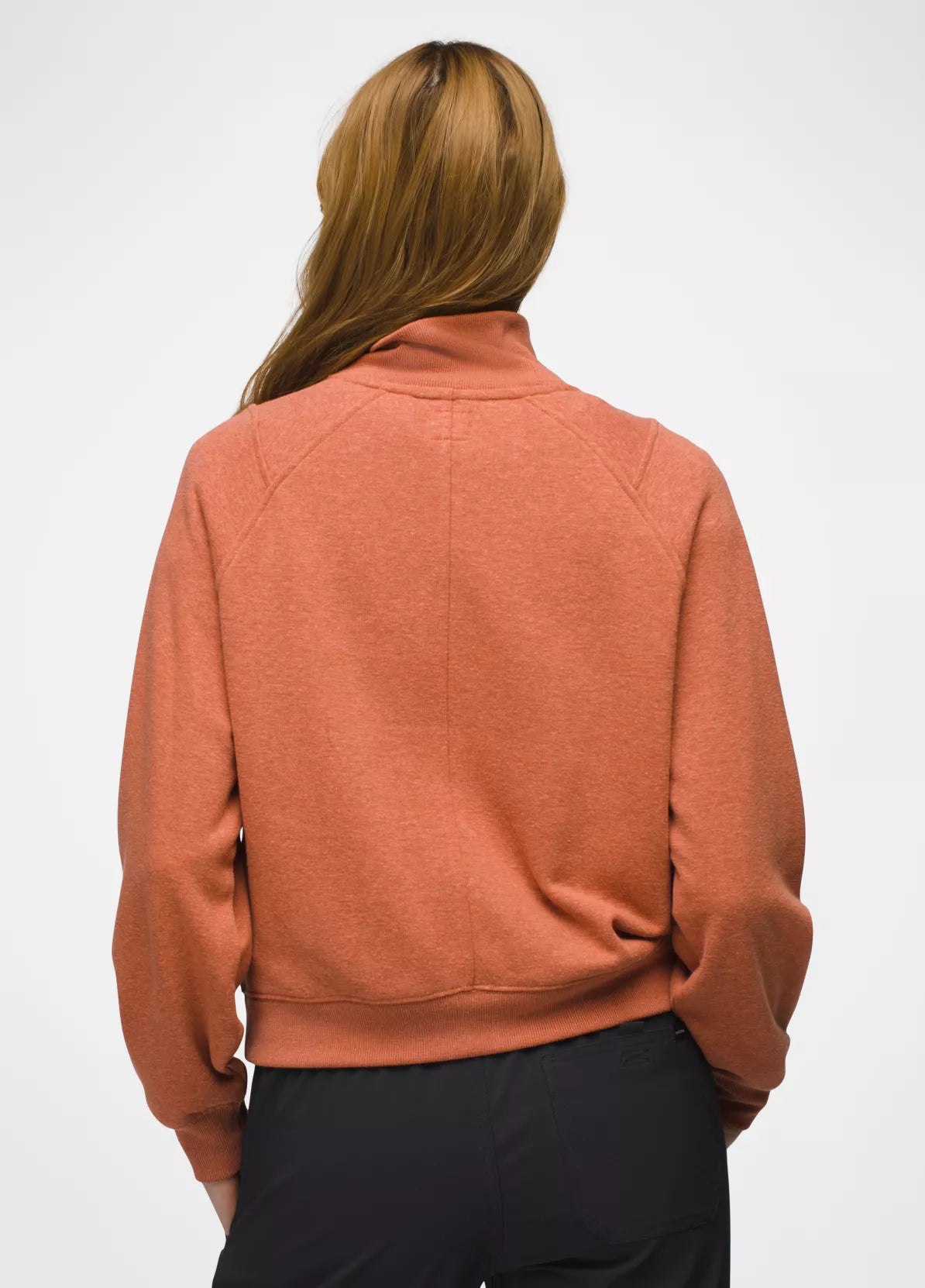 prAna W Cozy Up Pullover TERRACOTTA HEATHER