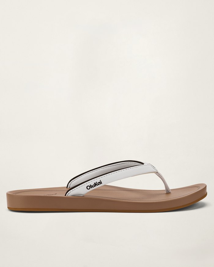 Olukai W Uiki WHITE SAND / ALMOND