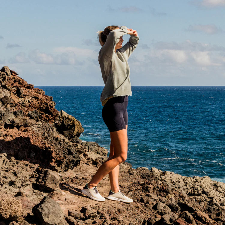 Olukai W Kialoa WHITE SAND / BRIGHT WHITE