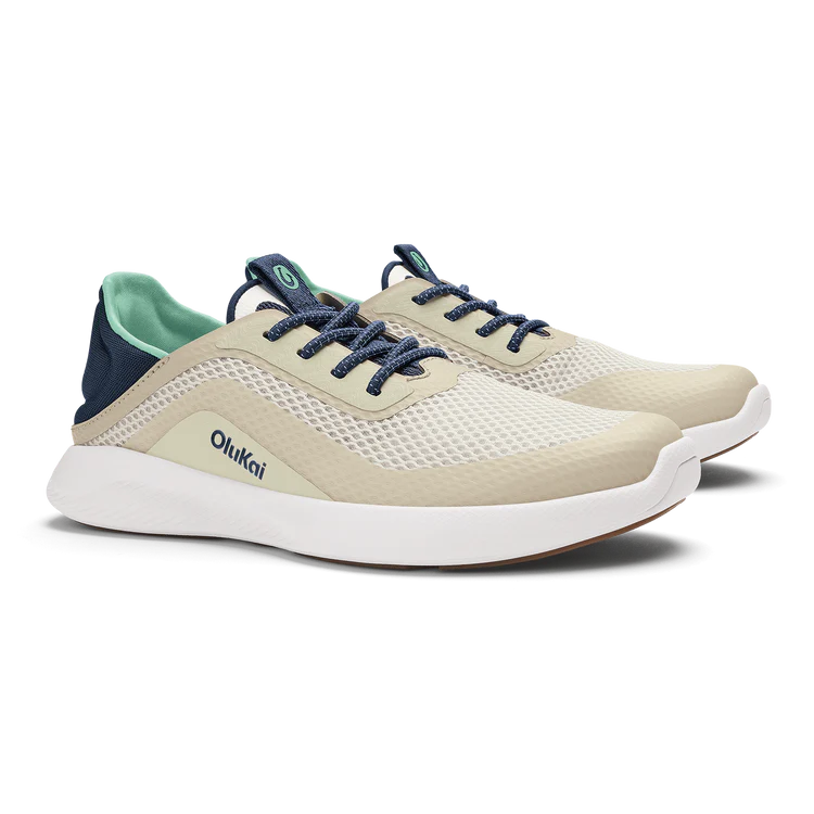 Olukai W Kialoa WHITE SAND / BRIGHT WHITE