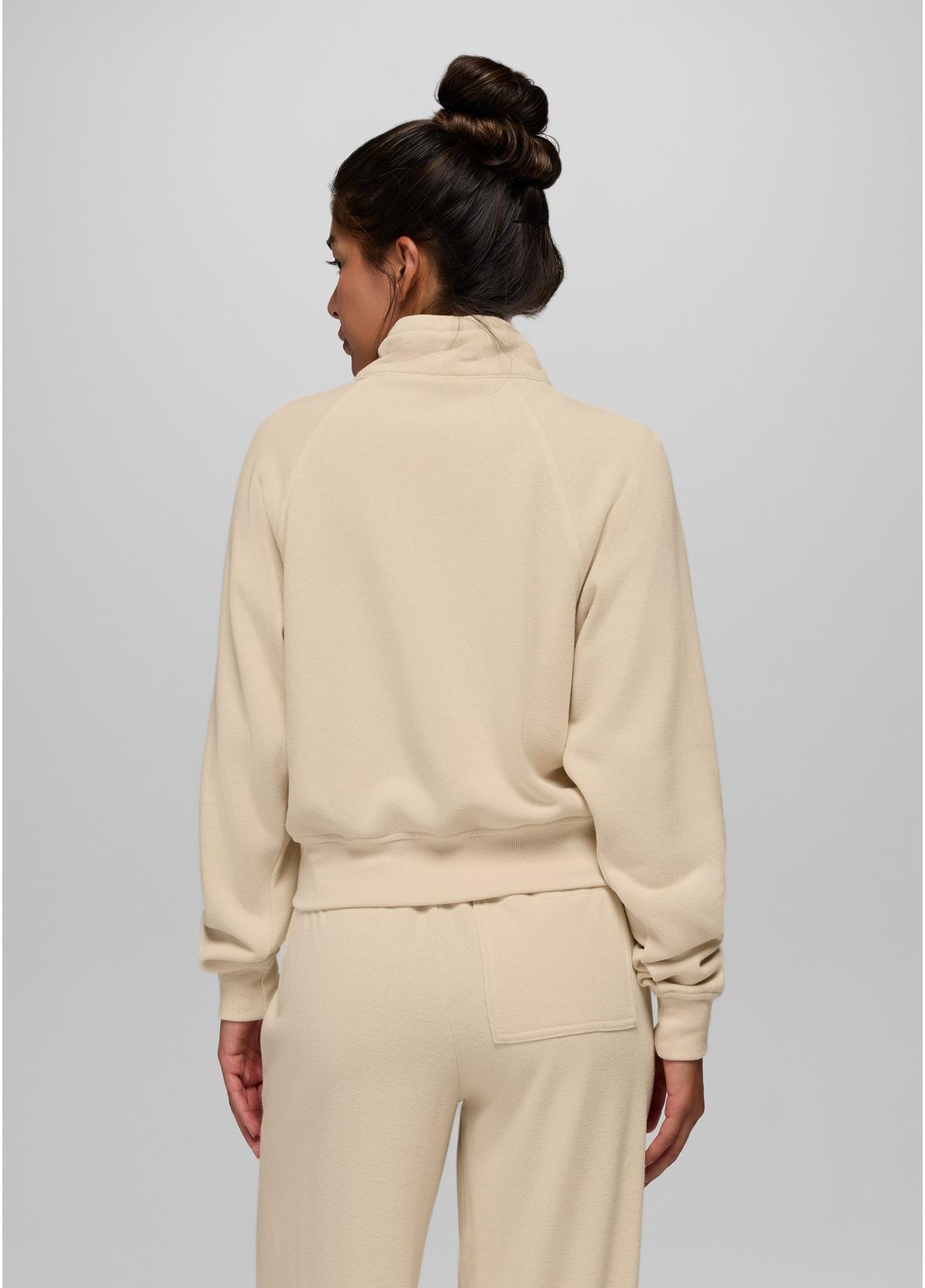 prAna W Cozy Up Full Zip CANVAS HEATHER