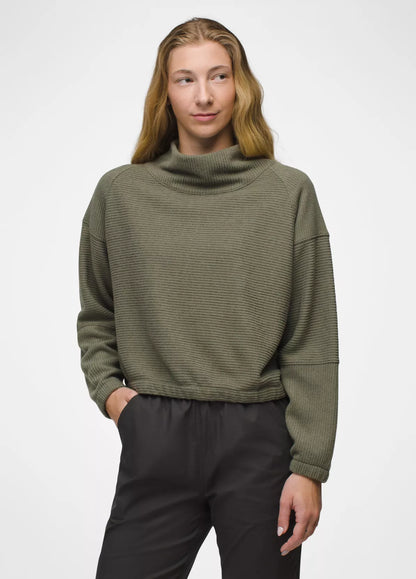 prAna W LS Olivia RYE GREEN