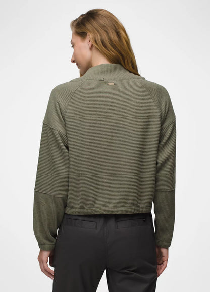 prAna W LS Olivia RYE GREEN