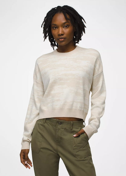 prAna W Sun Fall Sweater OATMEAL