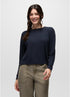 prAna W LS Cozy Up Crew NAUTICAL