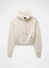 prAna W Cozy Up Crop Hoodie CANVAS HEATHER