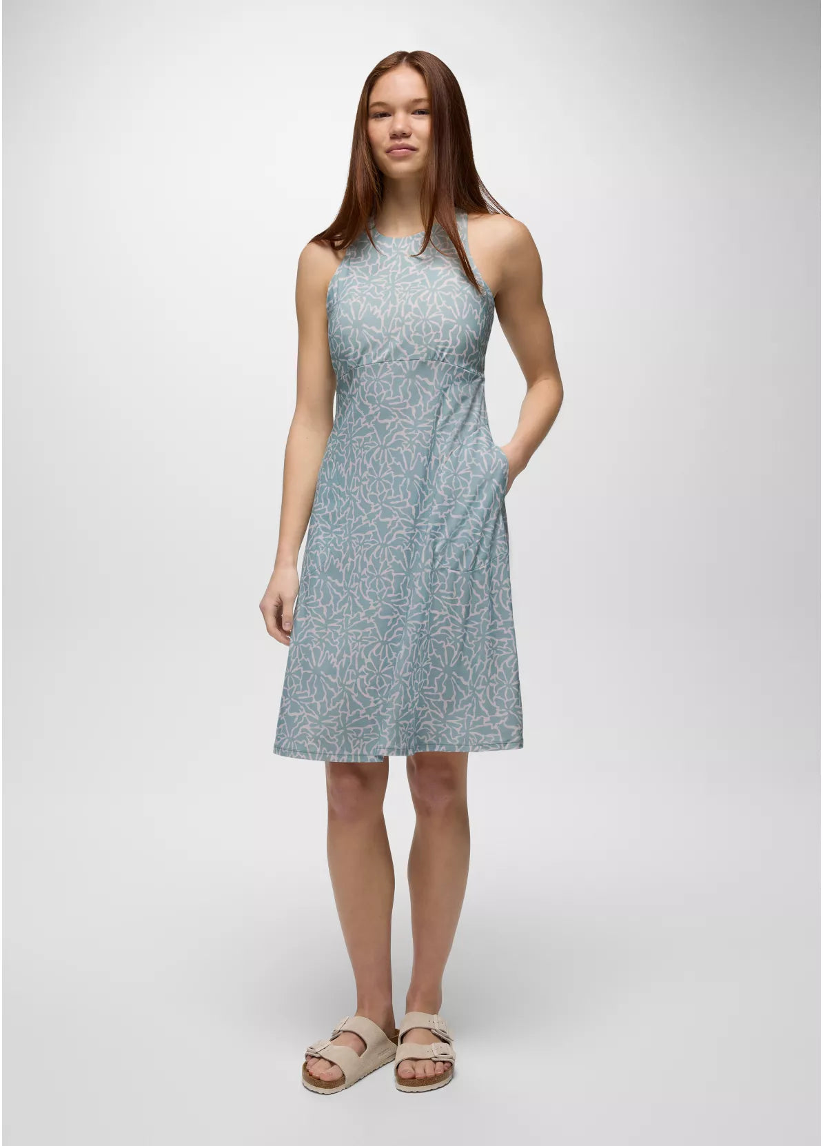 prAna W Jewel Lake Summer Dress SALTWATER BOOGIE BLOOM