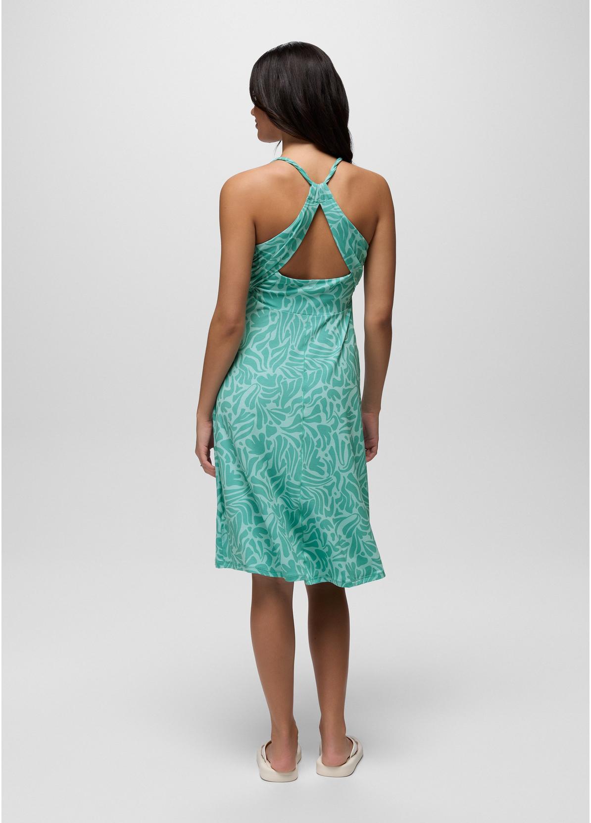prAna W Jewel Lake Summer Dress SEA GLASS SEAWEED