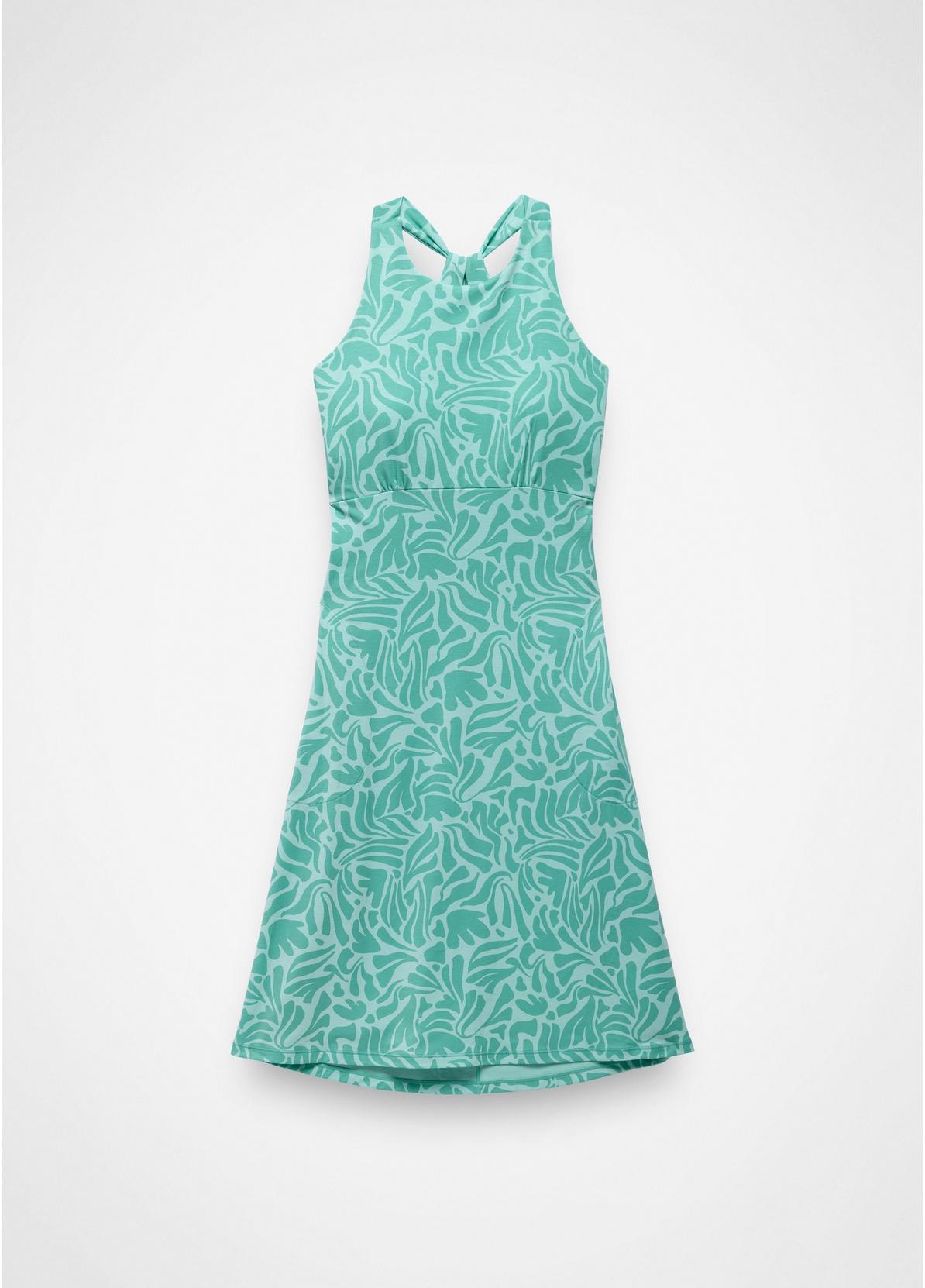 prAna W Jewel Lake Summer Dress SEA GLASS SEAWEED