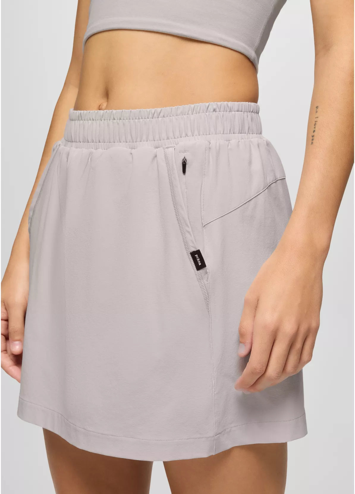 prAna W Railay Snap Up Skort ALMOND