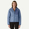 Patagonia W Diamond Quilted Bomber Hoody BARNACLE BLUE