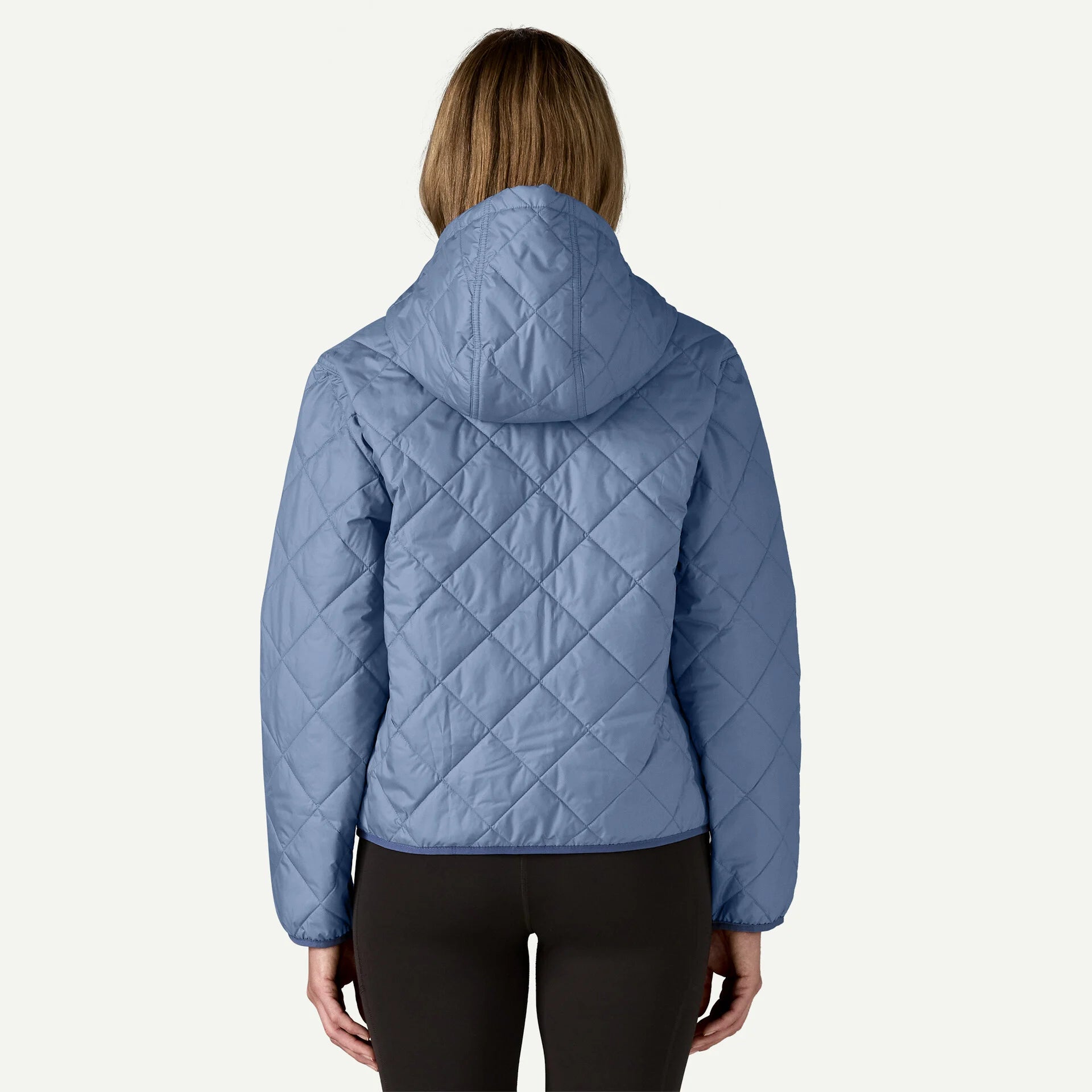 Patagonia W Diamond Quilted Bomber Hoody BARNACLE BLUE