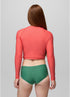 prAna W Baja Bound Rashguard Swim Top GUAVA POP