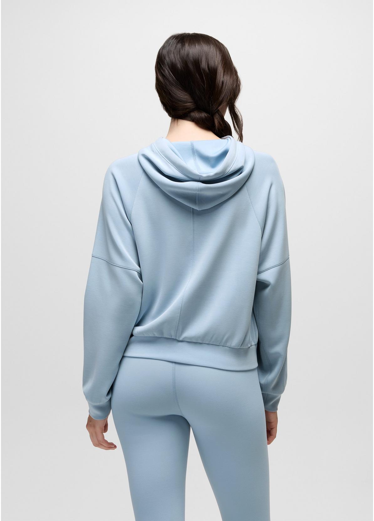 prAna W Shea Full Zip GLACIER SKIES