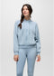 prAna W Shea Full Zip GLACIER SKIES