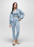prAna W Shea Full Zip GLACIER SKIES